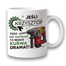 Kubek śmieszny biały prezent z okazji urodzin dla niego TATY SZWAGRA N328 Kubek śmieszny biały prezent z okazji urodzin dla niego TATY SZWAGRA N328
