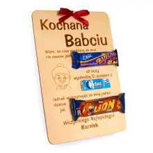 Dzień Babci i Dziadka prezent DYPLOM Tabliczka RP741