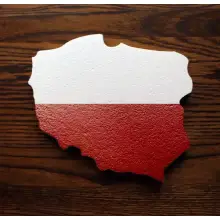 Kontury Kontur mapa Polski ze styropianu ORZEŁ 40cm PR 614 Kontury Kontur mapa Polski ze styropianu ORZEŁ 40cm PR 614