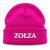 Czapka zimowa Różowa prezent mikołaja urodziny święta ŚMIESZNA UNISEX CZA3