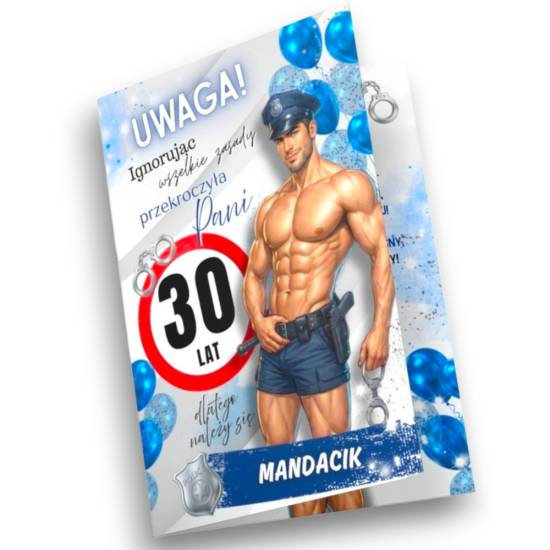 Kartka Urodzinowa z imieniem XXL A4 A3 18 20 30 40 50 60 70 80 KAR4