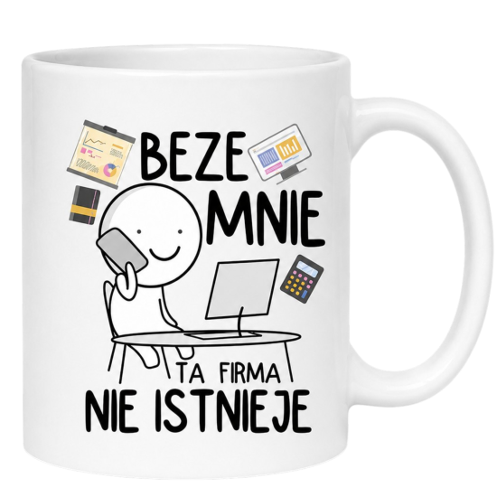 Kubek śmieszny biały prezent z okazji urodzin dla niego  TATY SZWAGRA  N336