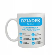 Prezent na dzień Babci i Dziadka kubek prezent dla DZIADKA