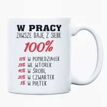 Kubek z nadrukiem ze zdjęciem prezent śmieszny urodziny dla niego niej k11