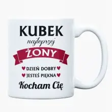 Kubek z nadrukiem ze zdjęciem prezent śmieszny urodziny dla niego niej k41