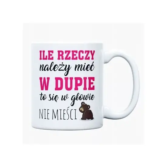 Kubek z nadrukiem ze zdjęciem prezent śmieszny urodziny dla niego niej k59